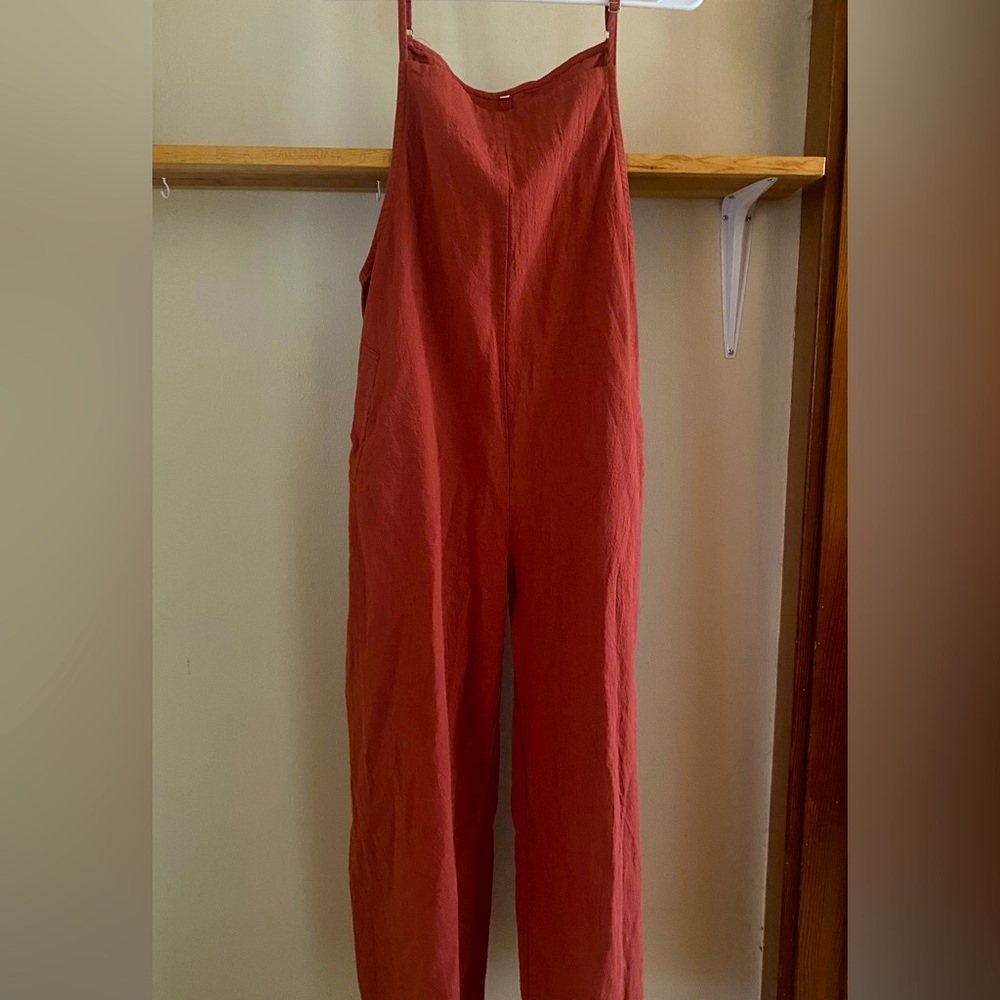 Burnt Orange Romper